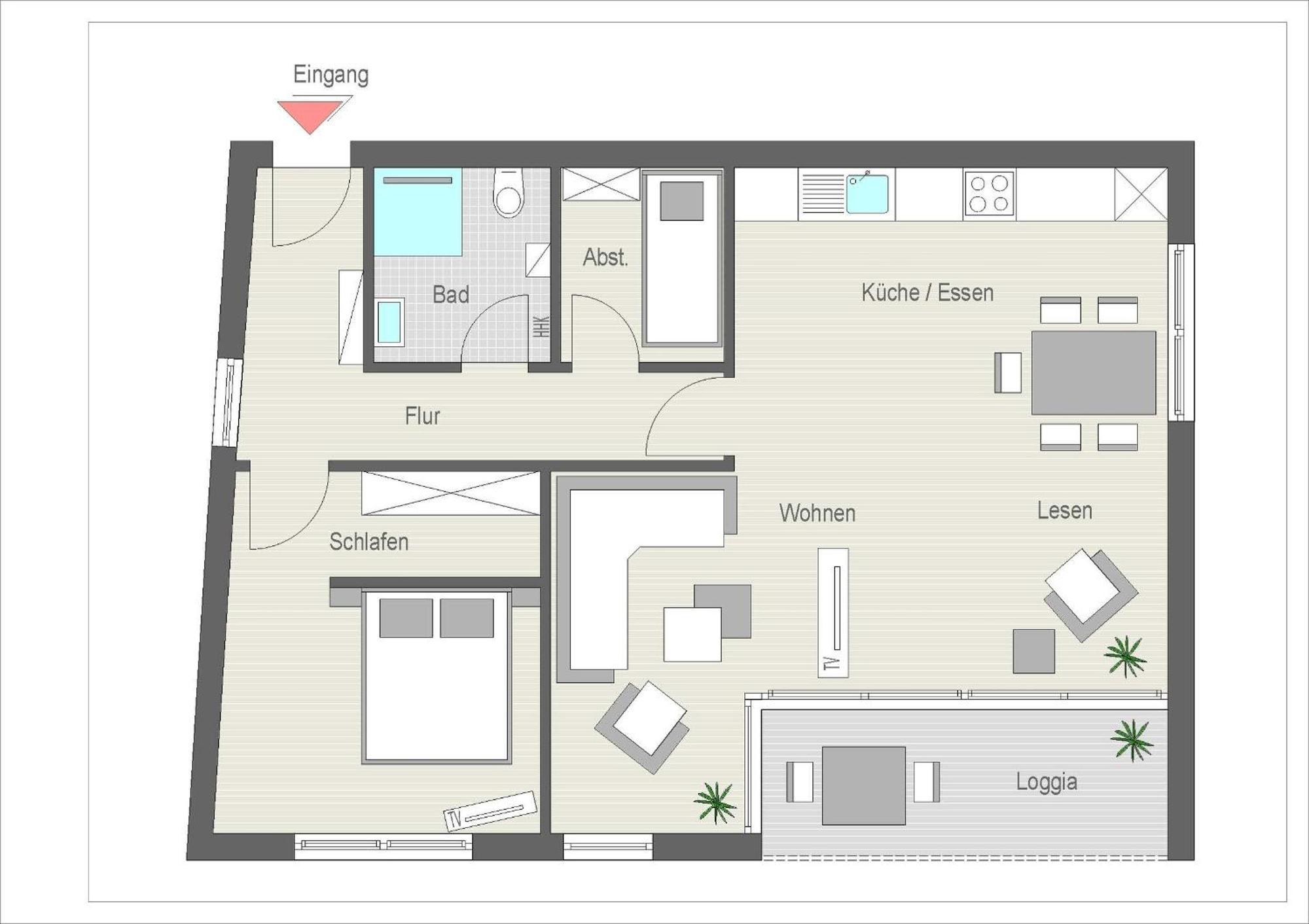 Residenz Bollwark 312 Apartamento Kappeln Exterior foto